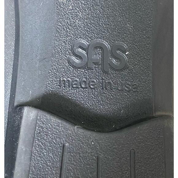 SAS Tripad Coco Ballet Flat Size 8 Black Leather Bow Academia Twee Y2K Comfort - Picture 9 of 16